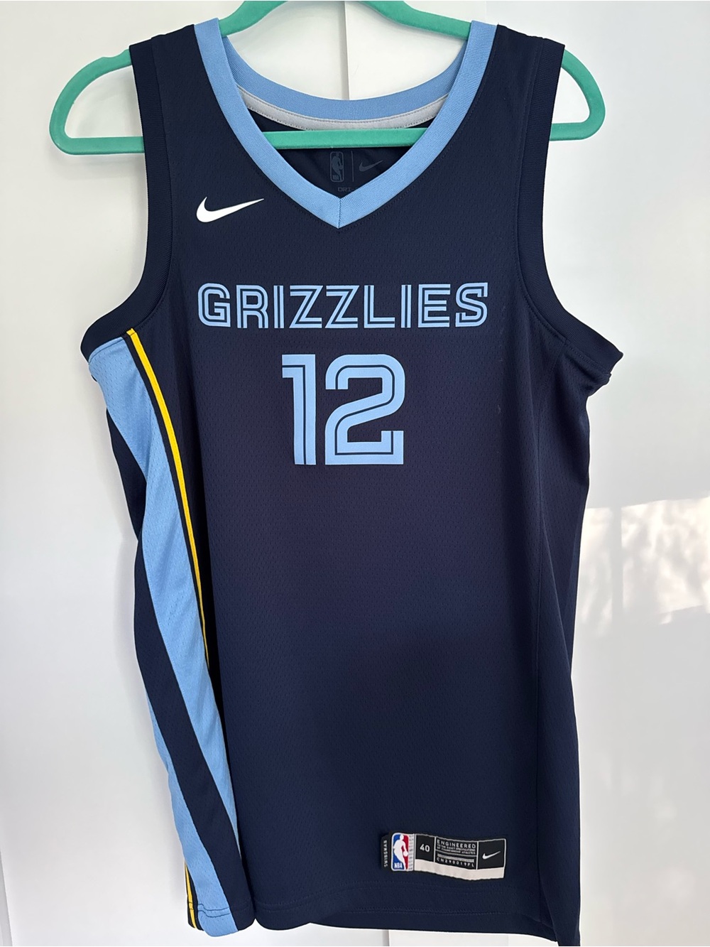 Memphis Grizzlies Ja Morant #12 Nike Dri-FIT NBA Jersey
